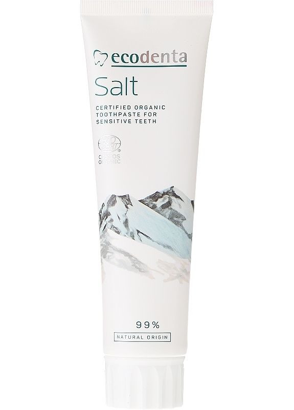 Зубна паста для чутливих зубів з сіллю Cosmos Organic Salt Toothpaste 75ml (2-935753) Ecodenta (369790539)