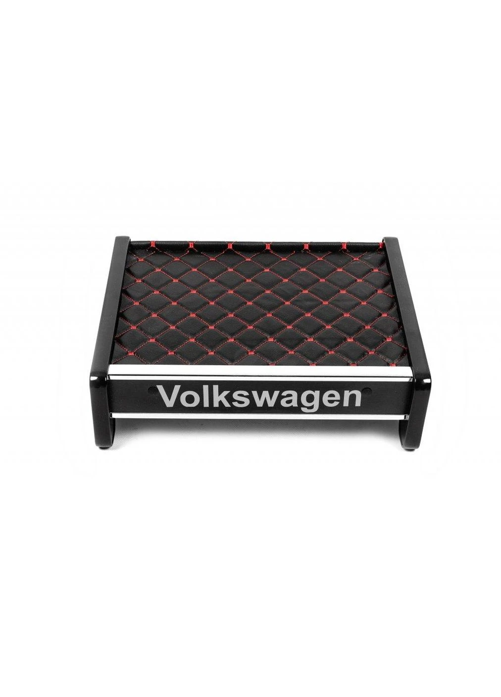 Полка на панель (Черная с красной строчкой) для Volkswagen T4 Transporter 1990-2003 гг Digital Designs (392721417)
