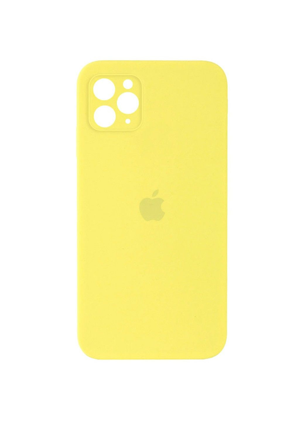 Чохол Silicone Case Square Full Camera Protective (AA) для Apple iPhone 11 Pro Max (6.5") Epik (292733386)