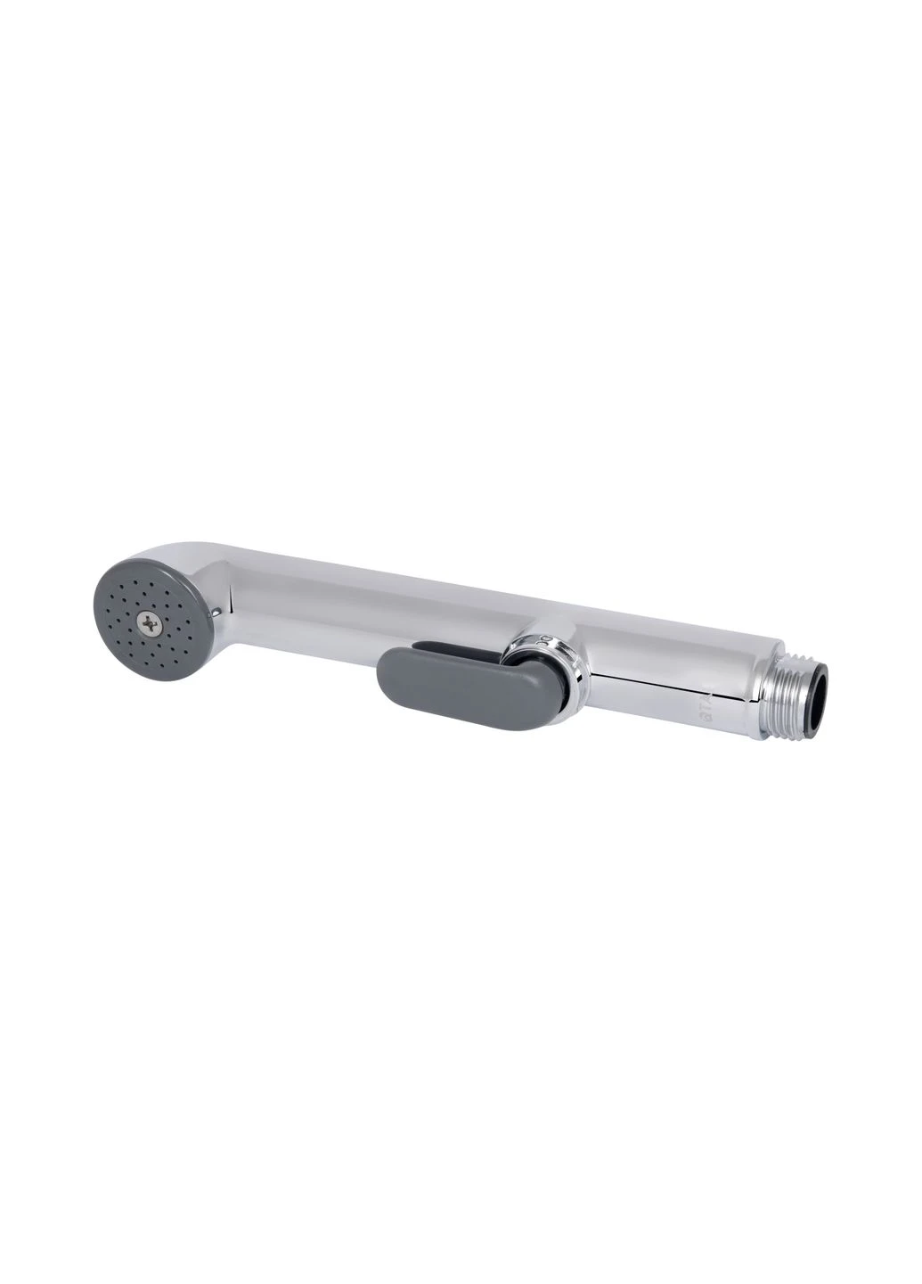 Лійка для гігієнічного душу Rucni округла QTCRMA021 Chrome/Grey Qtap A021 (382938493)
