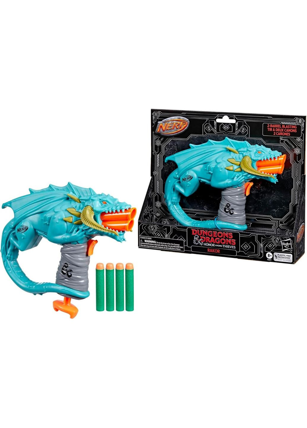 Бластер Нерф Подземелья и Драконы Ракор Nerf Dungeons & Dragons Rakor F6277 Mattel (372012118)