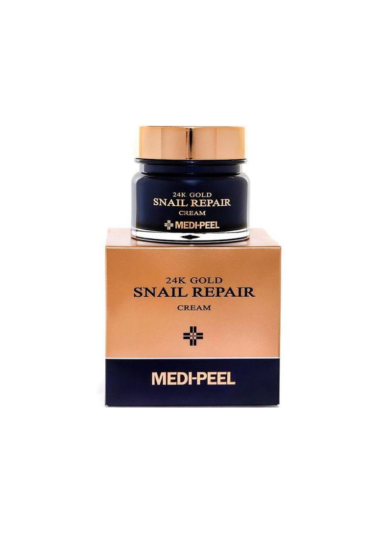 Medi-Peel Крем для лица с коллоидным золотом и муцином улитка 24K Gold Snail Repair Cream 50 ml — Крем, Южная Корея (358500510)
