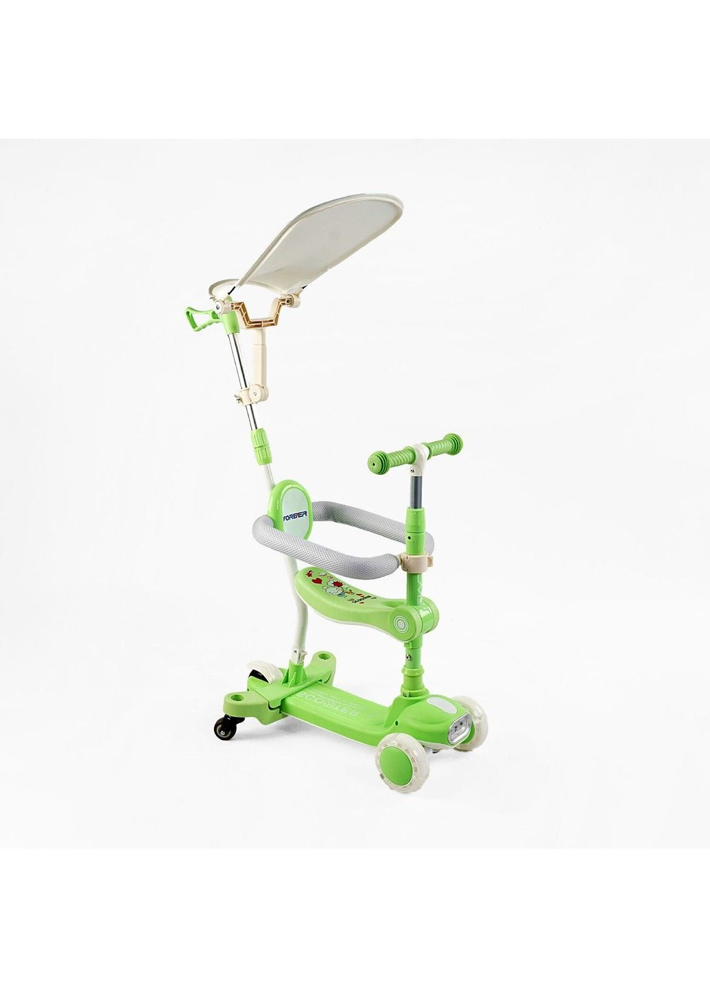 Самокат для найменших з підсвічуванням платформи 5в1 Skyper No Brand (332988926)