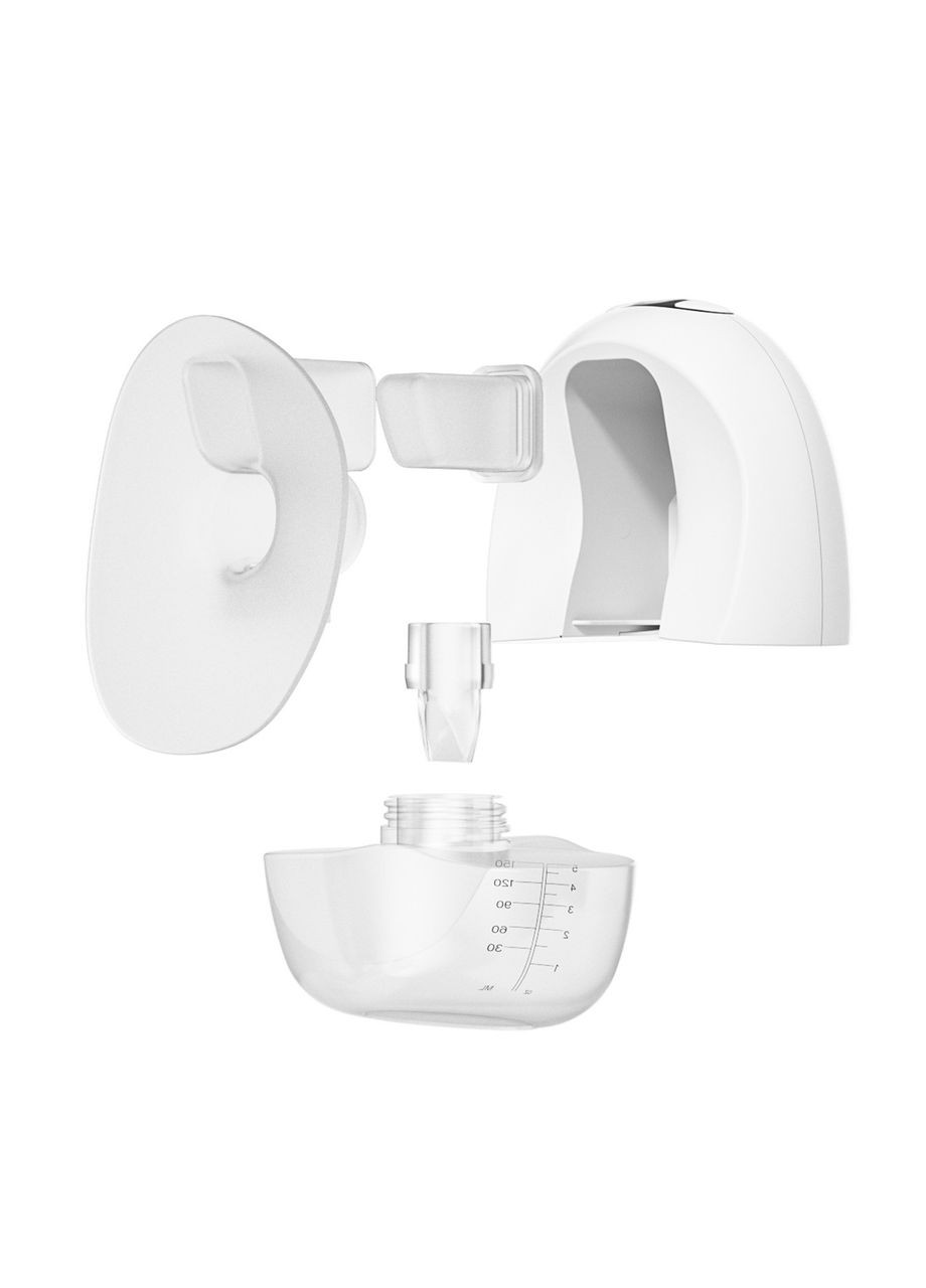 ПОДАРУНОК на вибір + Молоковідсмоктувач електричний акумуляторний Ultra Slim Hands Free білий No Brand (300572957)