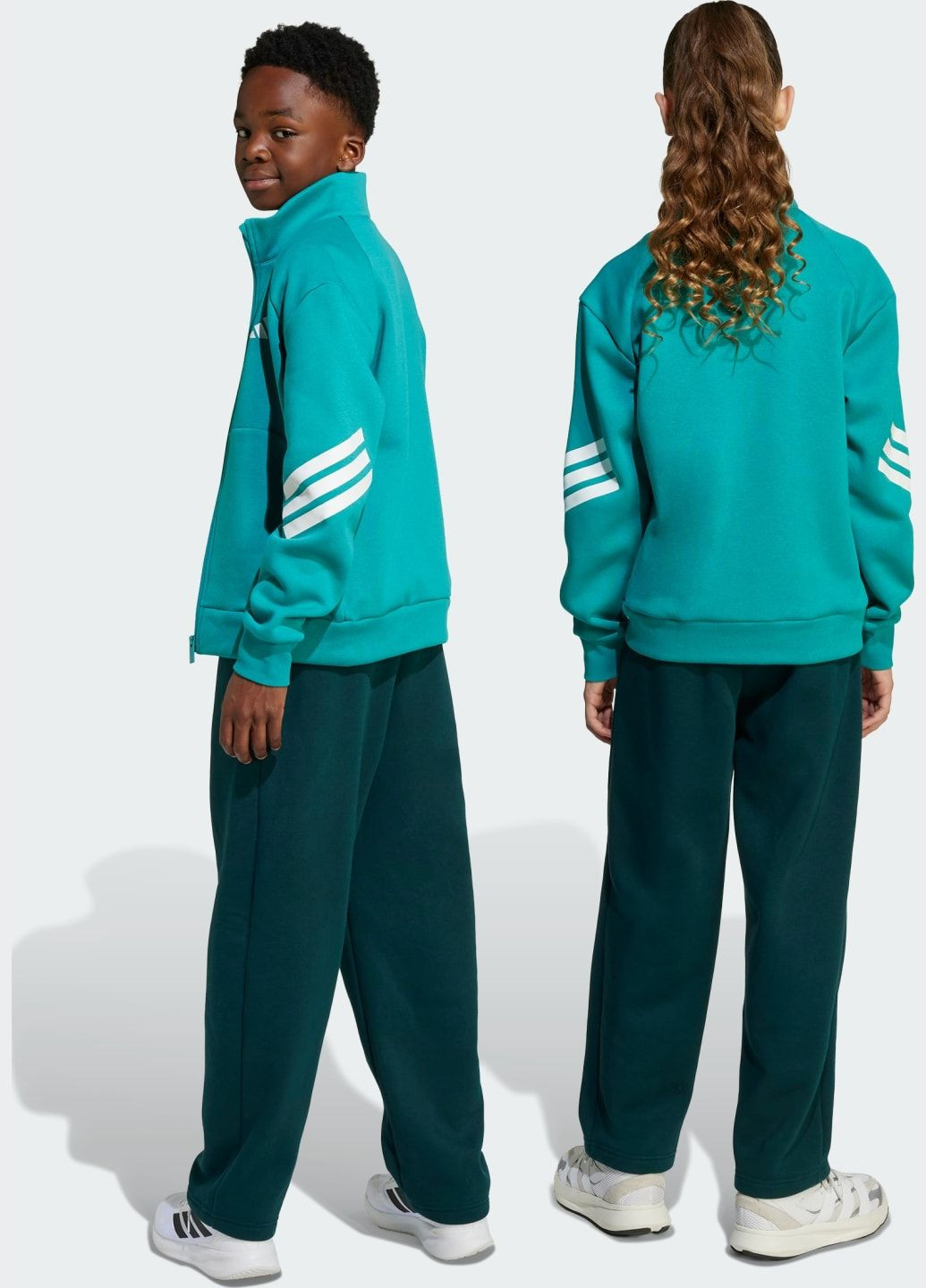 Спортивний костюм Future Icons 3-Stripes Half-Zip Kids adidas (356454934)
