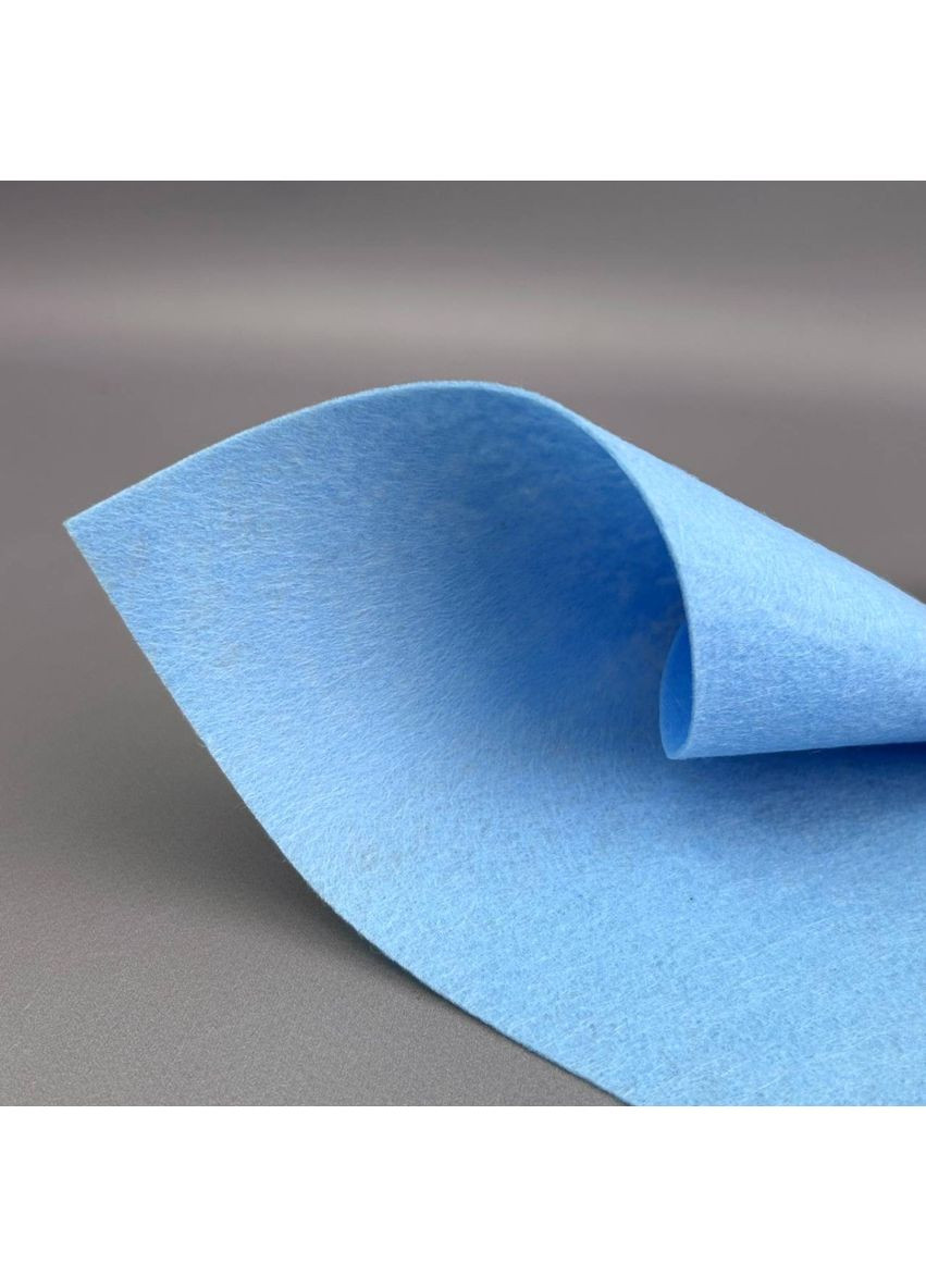 Фетр 1 мм, 20х30 см, колір - блакитний С76 Plus-plus (352751389)