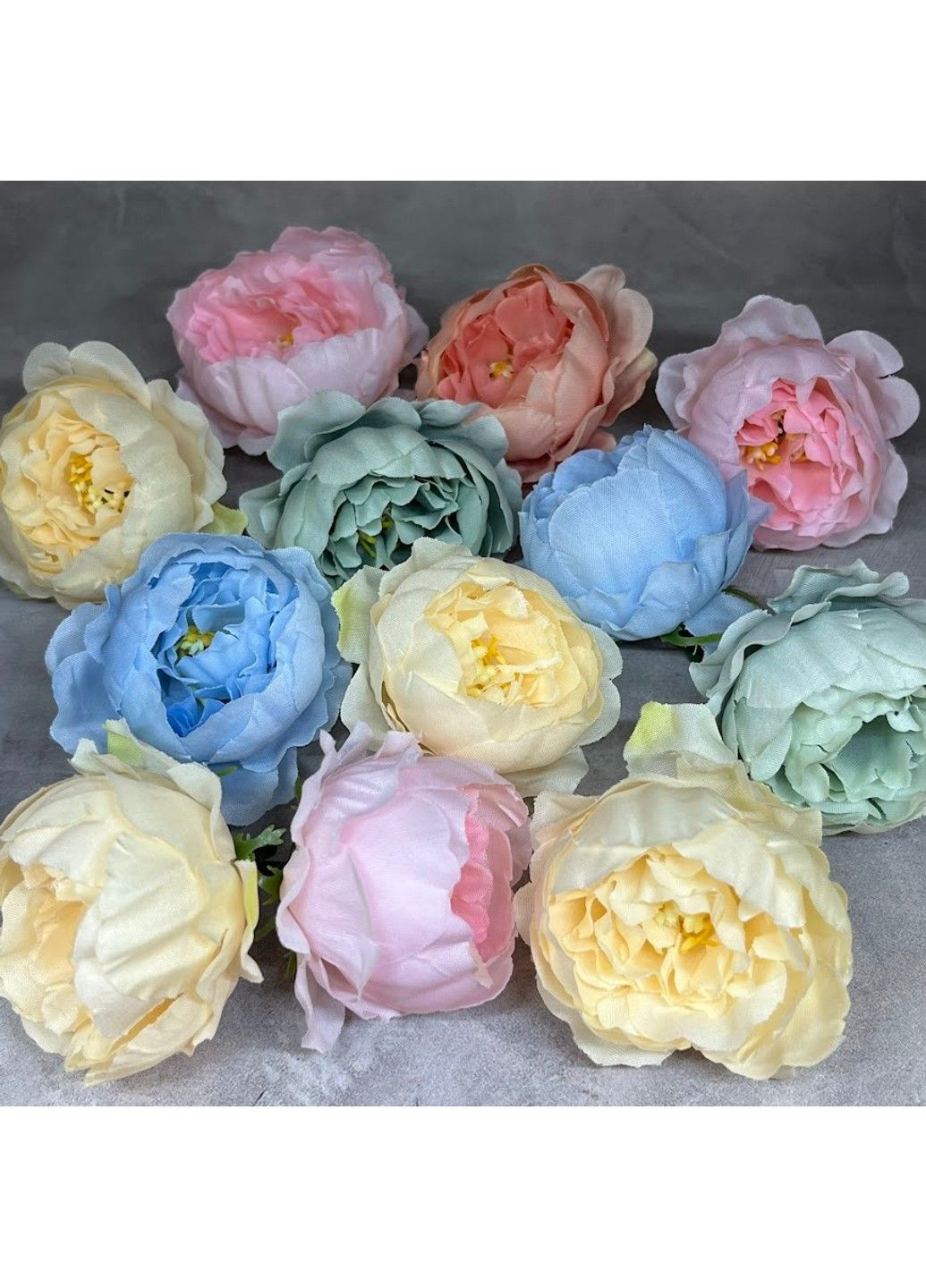 Бутон півонії 4 см, колір -світло-бірюзовий, арт 018524, поштучно No Brand (339102041)