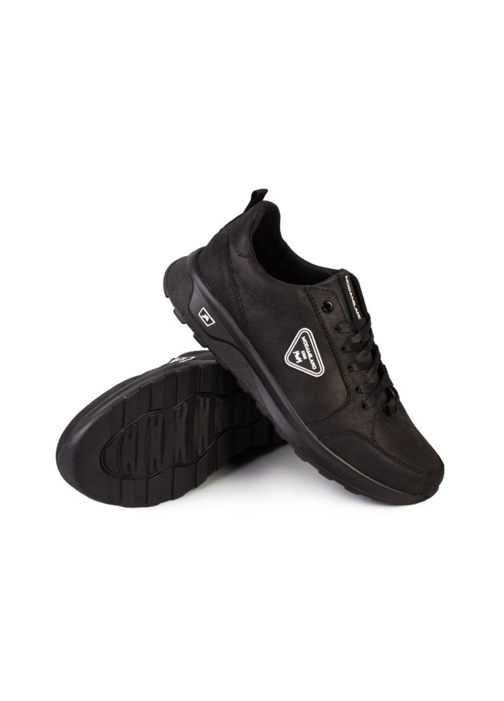 Чорні Осінні кросівки чоловічі бренду 9200517_(1) ModaMilano