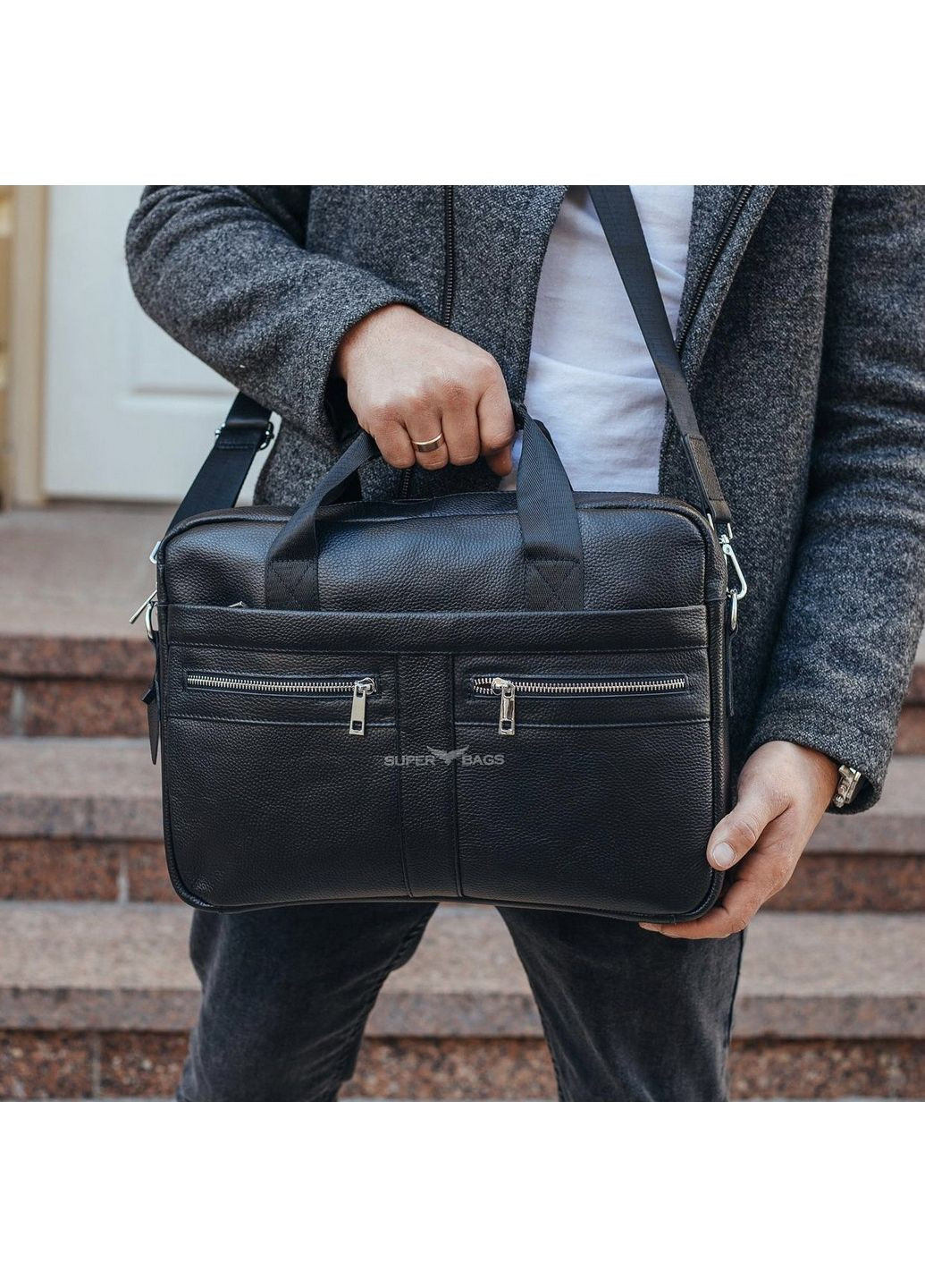 Кожаная сумка 29х39х8 см Tiding Bag (315874370)