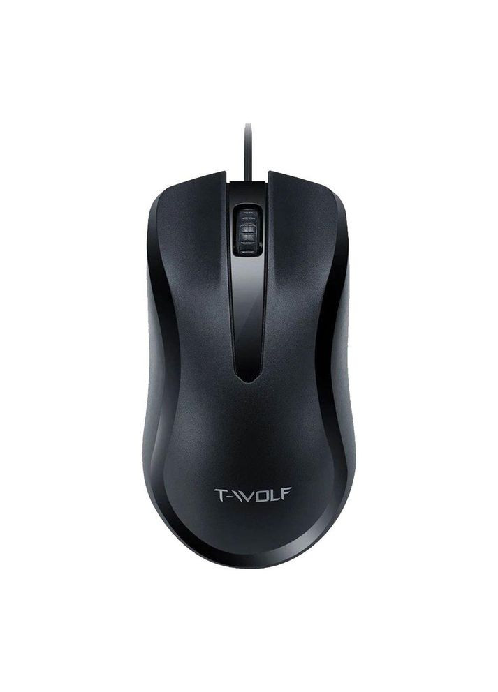 USB Миша V12 Чорний T-Wolf (339606934)