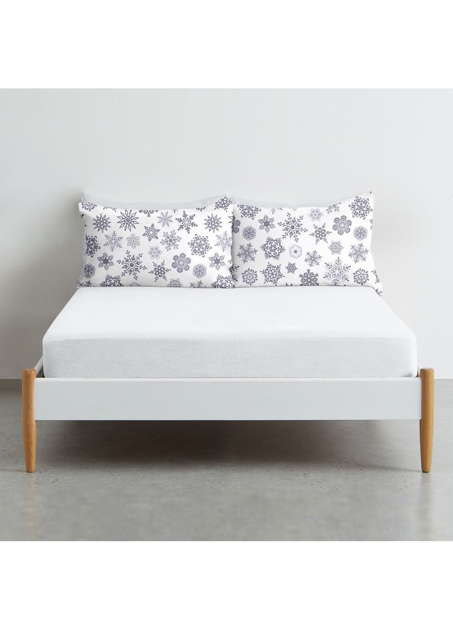 Наволочка фланель 40х60 SNOWFLAKES (4822052371657) Cosas (366961844)
