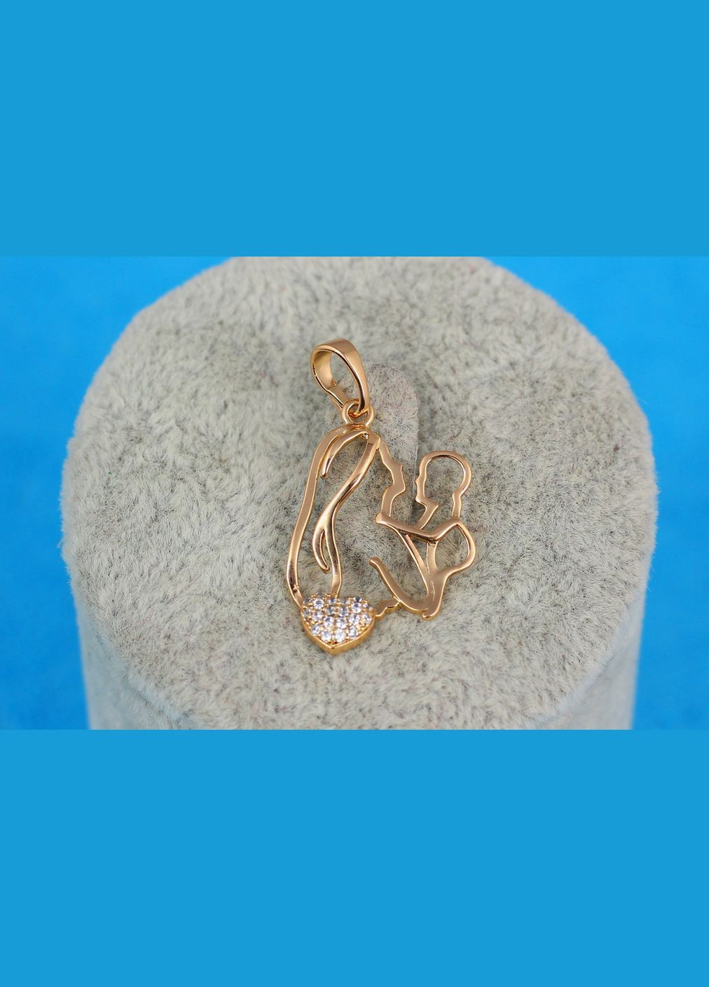 Кулон мать и дитя 2.3 см золотистый Xuping Jewelry (316606908)