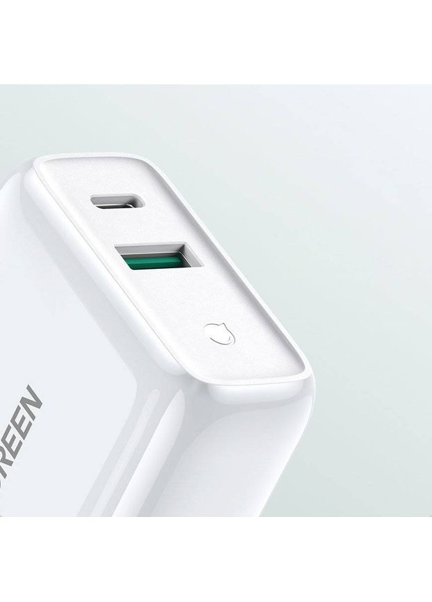 Мережевий зарядний пристрій 38W USB-C Wall Charger EU (White) (UGR-60468) (UGR-60468) Ugreen CD170 (372681086)