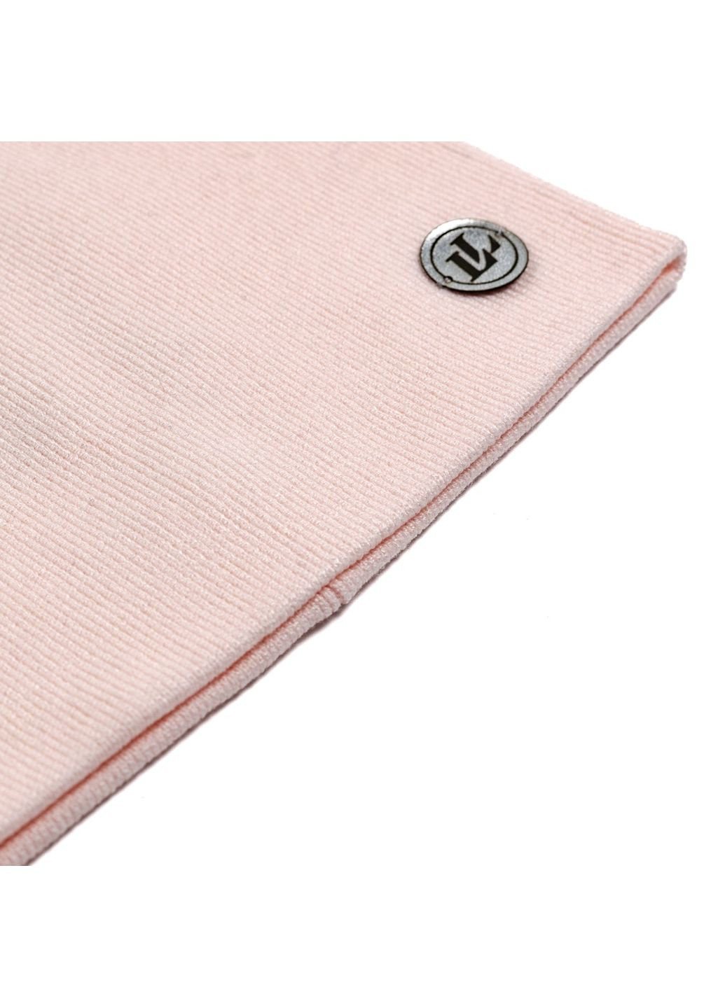 Шапка біні жіноча віскоза рожева NOELLA LuckyLOOK 573-949 (322789085)