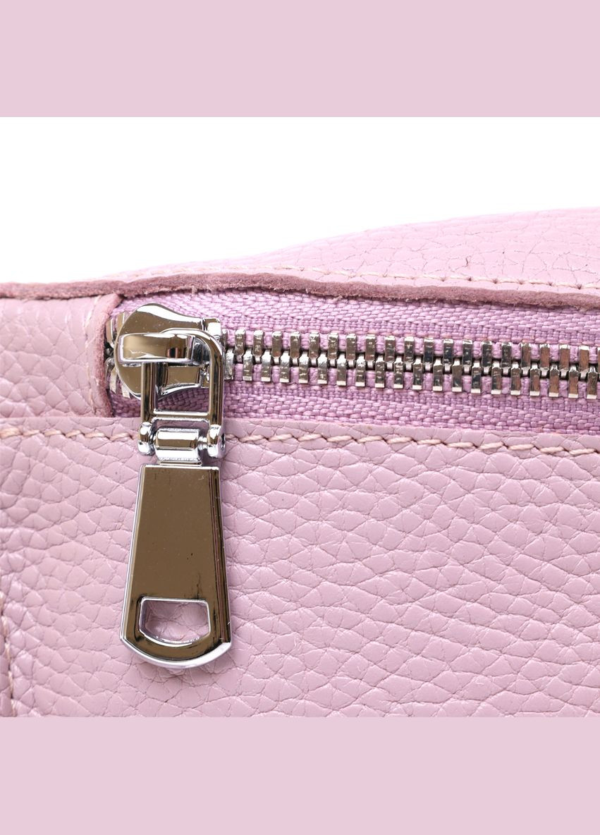 Сумка жіноча шкіряна через плече 16376 Рожевий Shvigel (302009330)