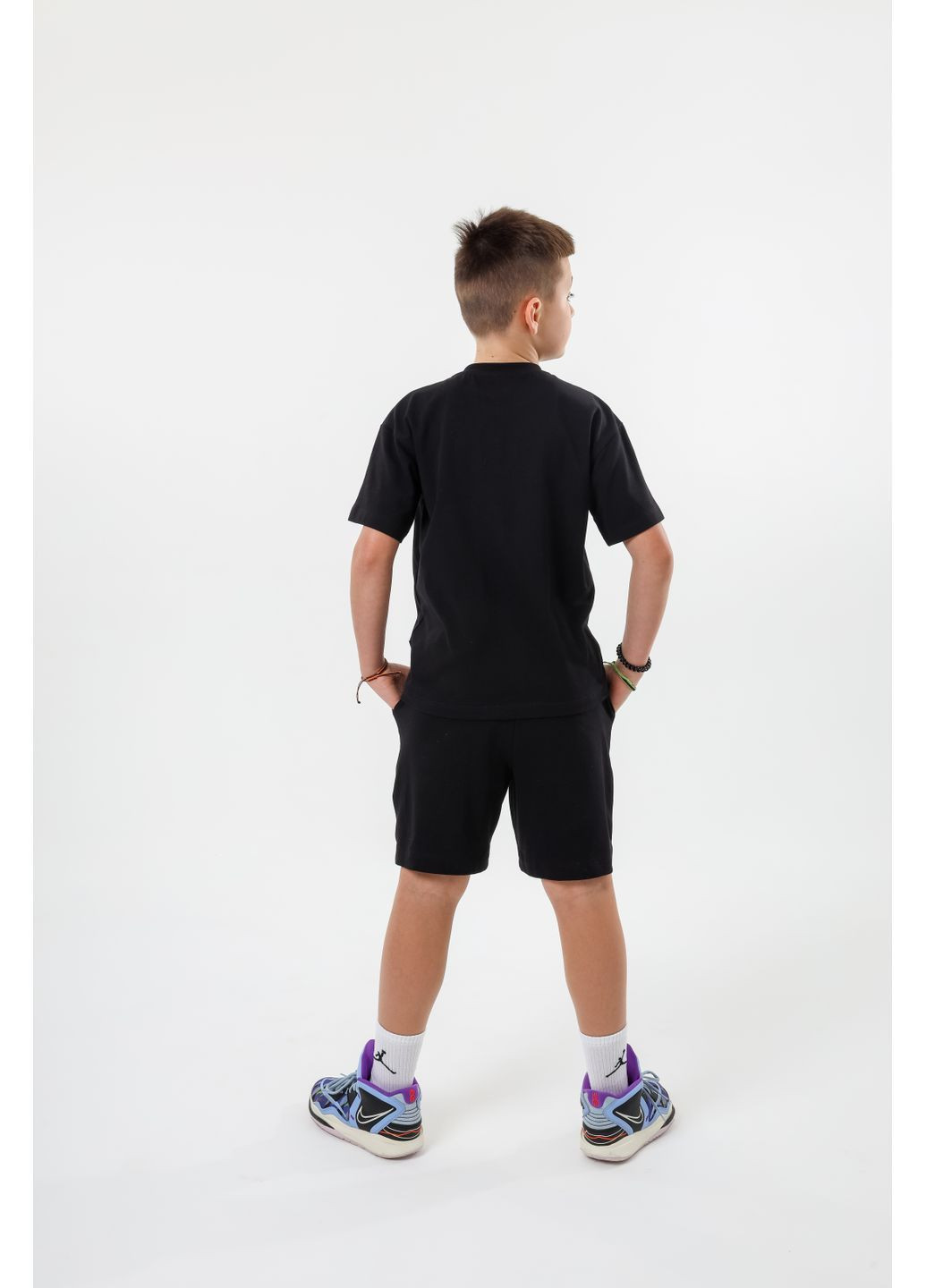 Черная летняя футболка "68" черный образец NEWGEN