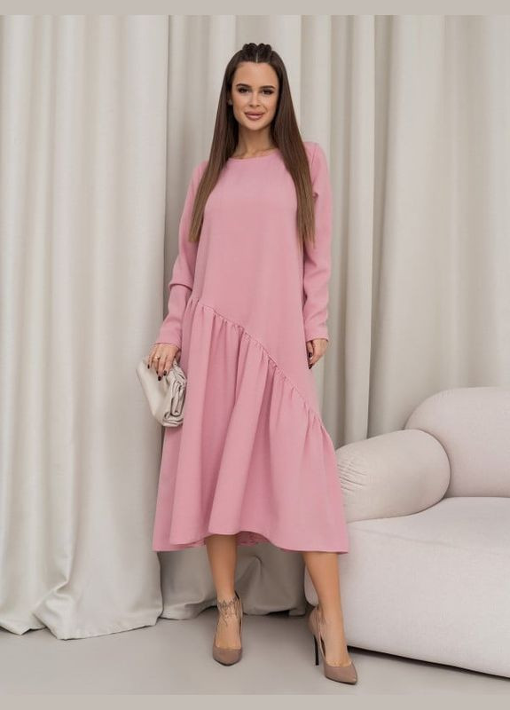 Розовое платье Fashion