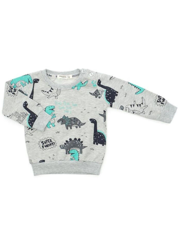 Спортивний костюм з динозаврами (18889-74B-green) Breeze (300857012)