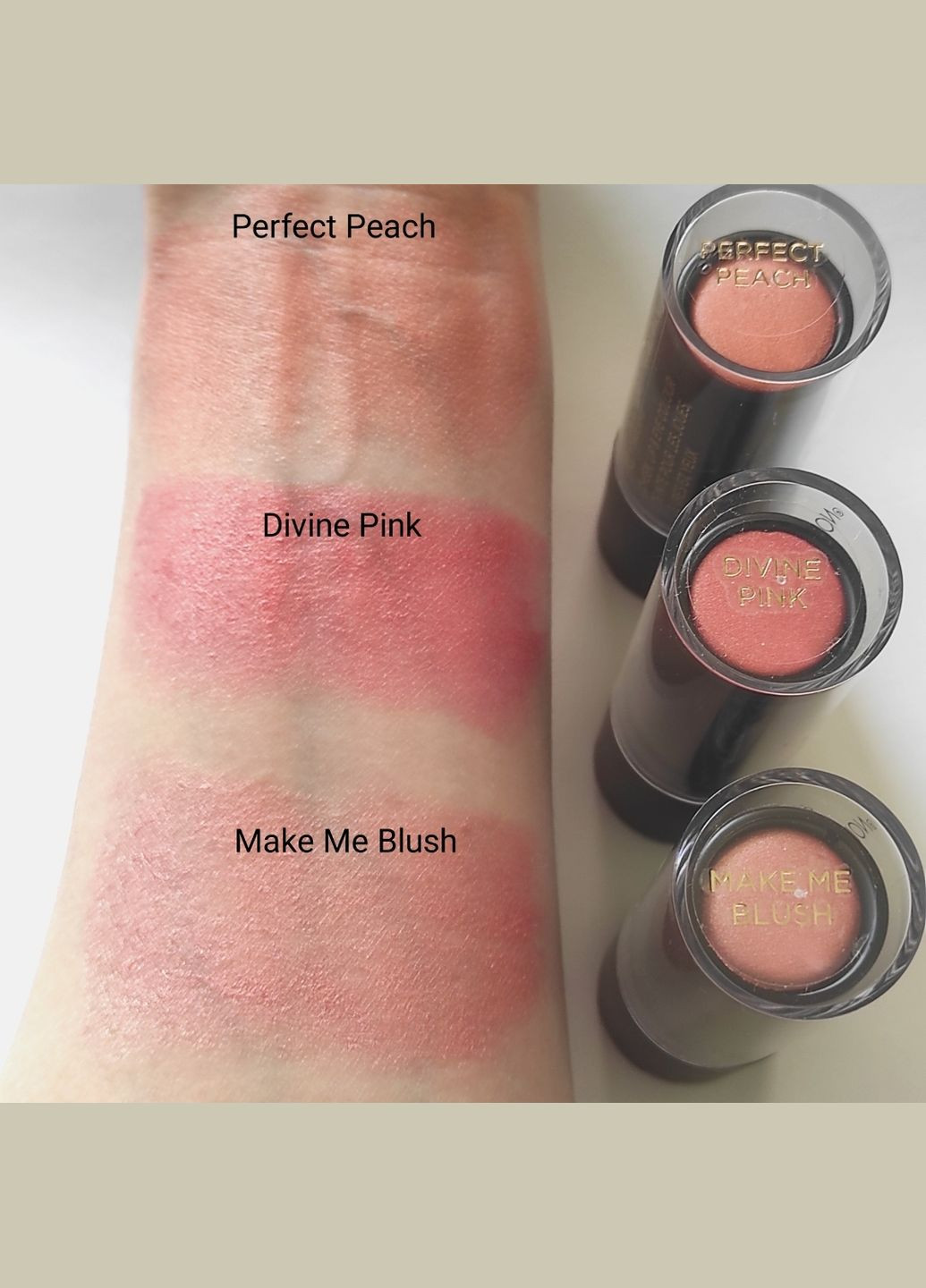 Сияющие кремовые румяна Body Collection Cheek Shimmer Stick - Make Me Blush 12г Technic (302390393)
