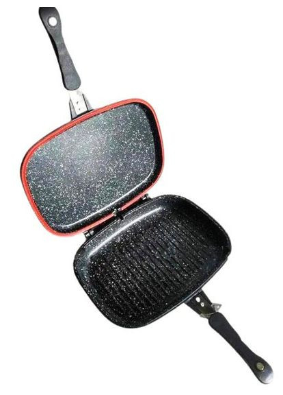 Сковорода гриль для стейків Bachmayer BM-7500-32 із гранітним покриттям No Brand (317185907)