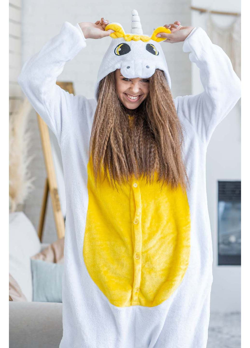 Піжама Кігурумі доросла Єдиноріг з крильцями 145 - 155 см BearWear (295904389)