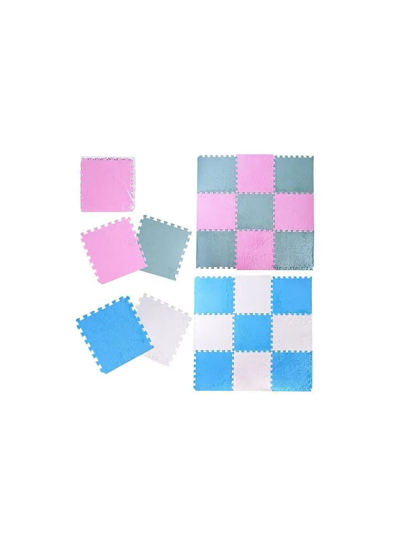 Килимок-пазл для дітей із спіненого поліуретану EVA K9702 у асортименті No Brand Нас9702 (370653960)