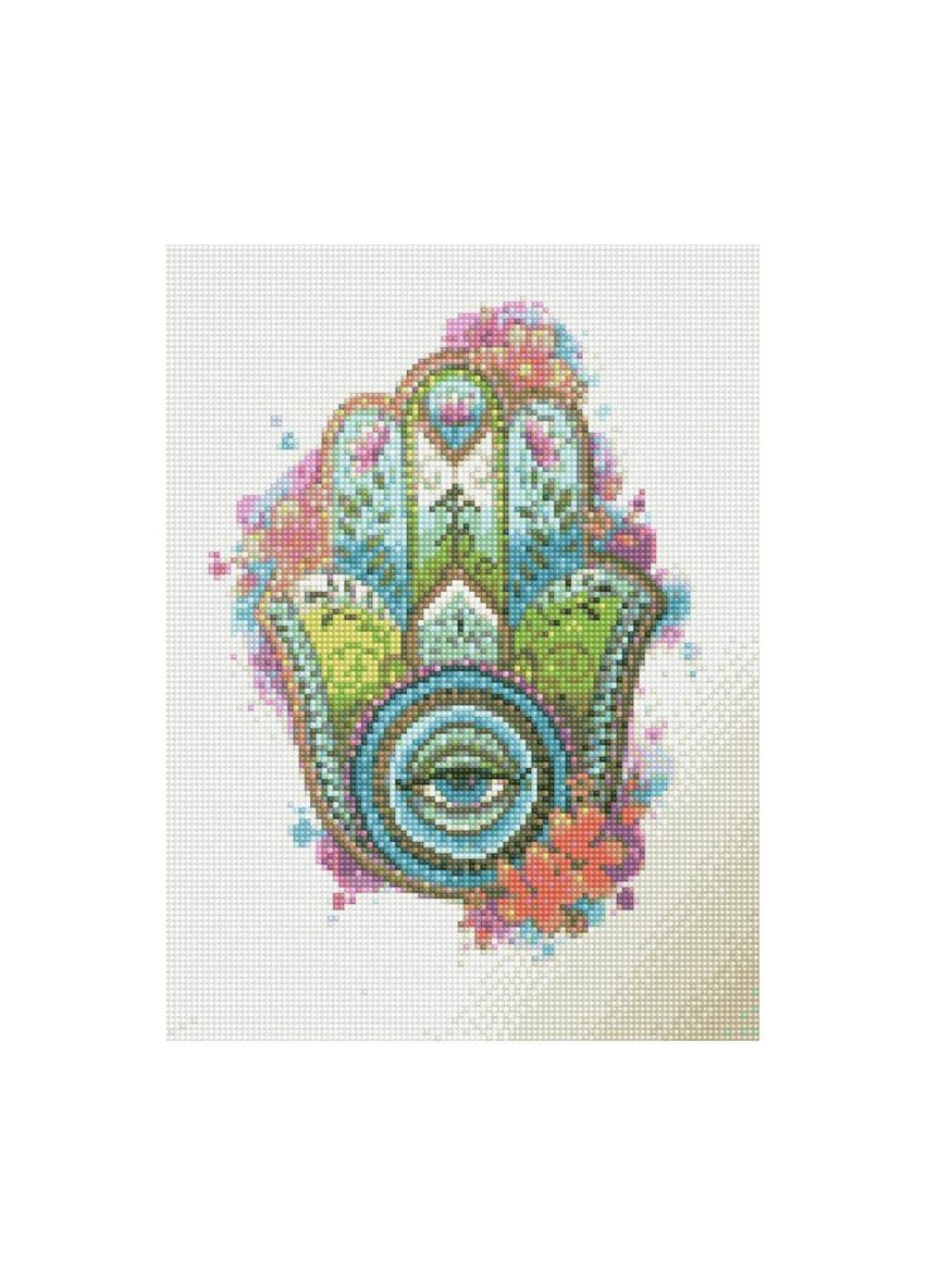 Алмазная мозаика ПРЕМИУМ Цветочный амулет 30х40 см HX016 Strateg (362446330)