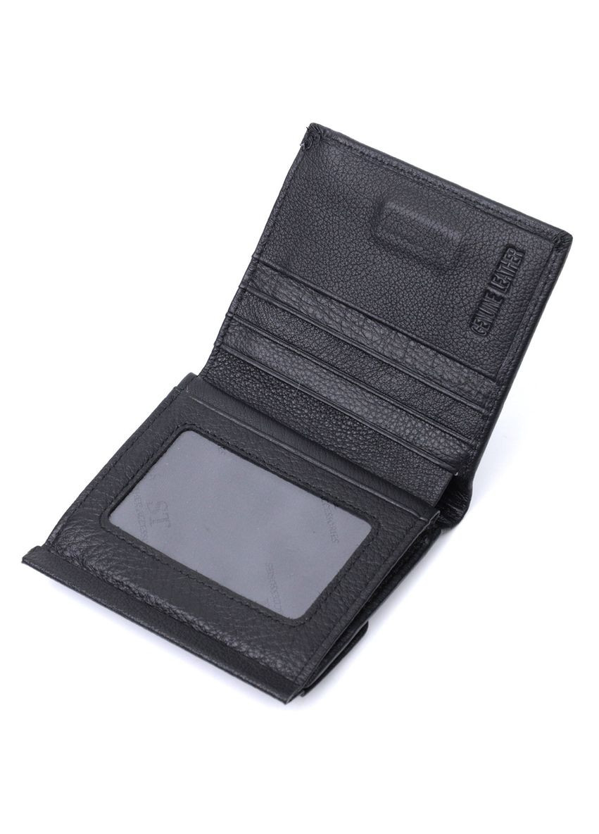 Женский кошелек среднего размера из монетницей снаружи из натуральной кожи 22719 st leather (329149886)