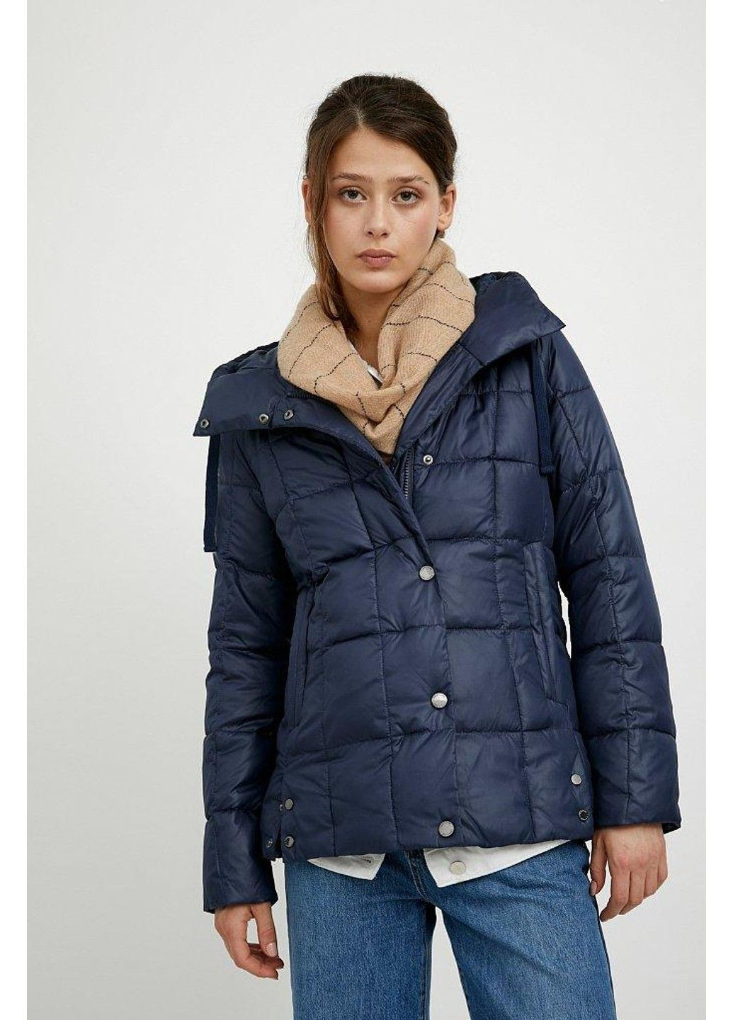 Темно-синяя демисезонная куртка a20-12002-101 Finn Flare