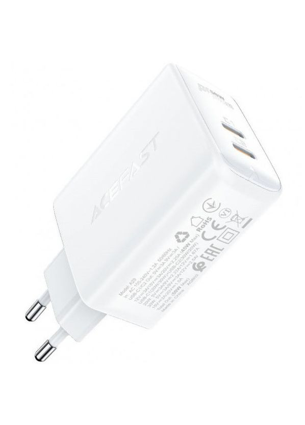 Зарядное устройство с быстрой зарядкой A29 PD50W GaN |2Type-C| Acefast (337352109)