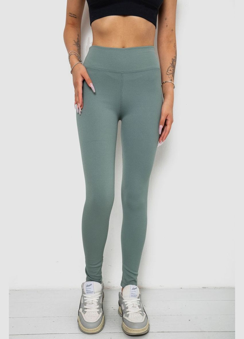 Лосины однотонные в рубчик утепленные на флисе,, 238R605 Ager (341308932)