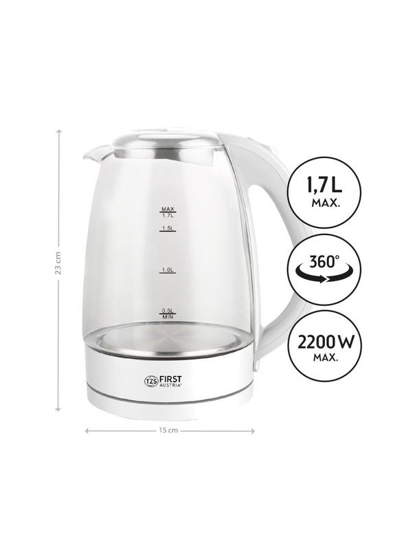 Електрочайник FA-5404-1-WI First Austria (347582104)