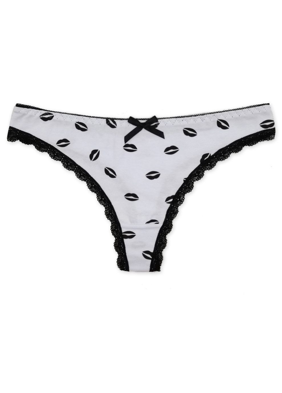 Жіночі бавовняні трусики труси стрінги Honey Fashion Accessories M/L білий (2-199) No Brand (313442809)