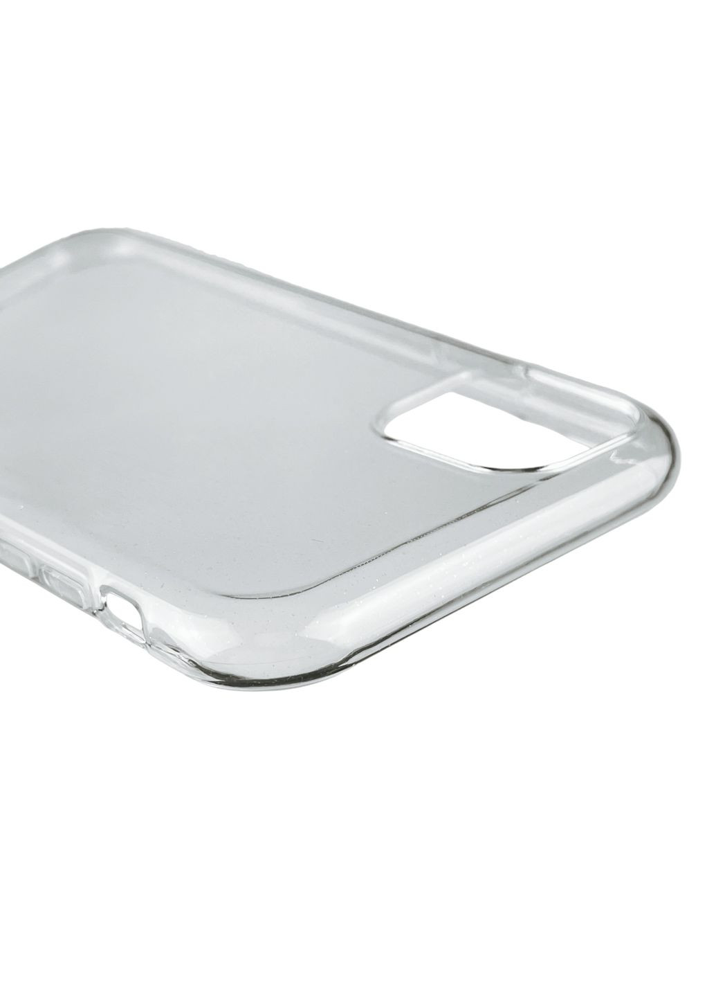 Чохол для iPhone 11 силіконовий глянсовий з блискіткамі на айфон 11 прозорий Apple (366021694)