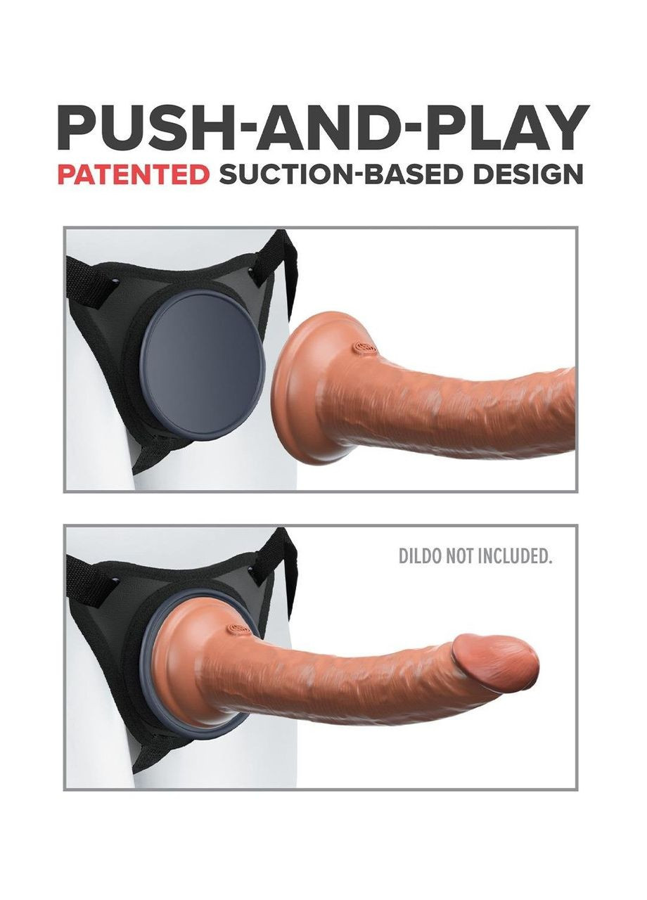 Трусики для страпону Body Dock Elite чорні Pipedream (327875963)