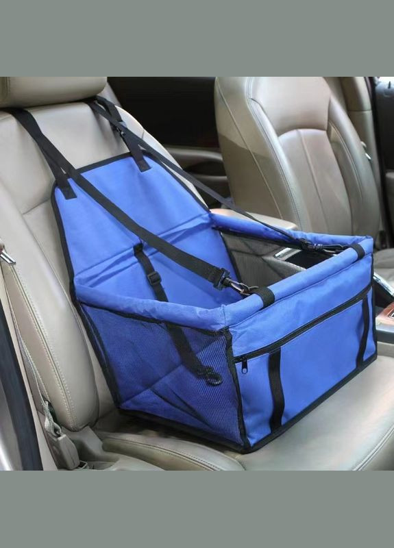 Водонепроницаемое складное автокресло для собак с карабином Синий No Brand (299840557)