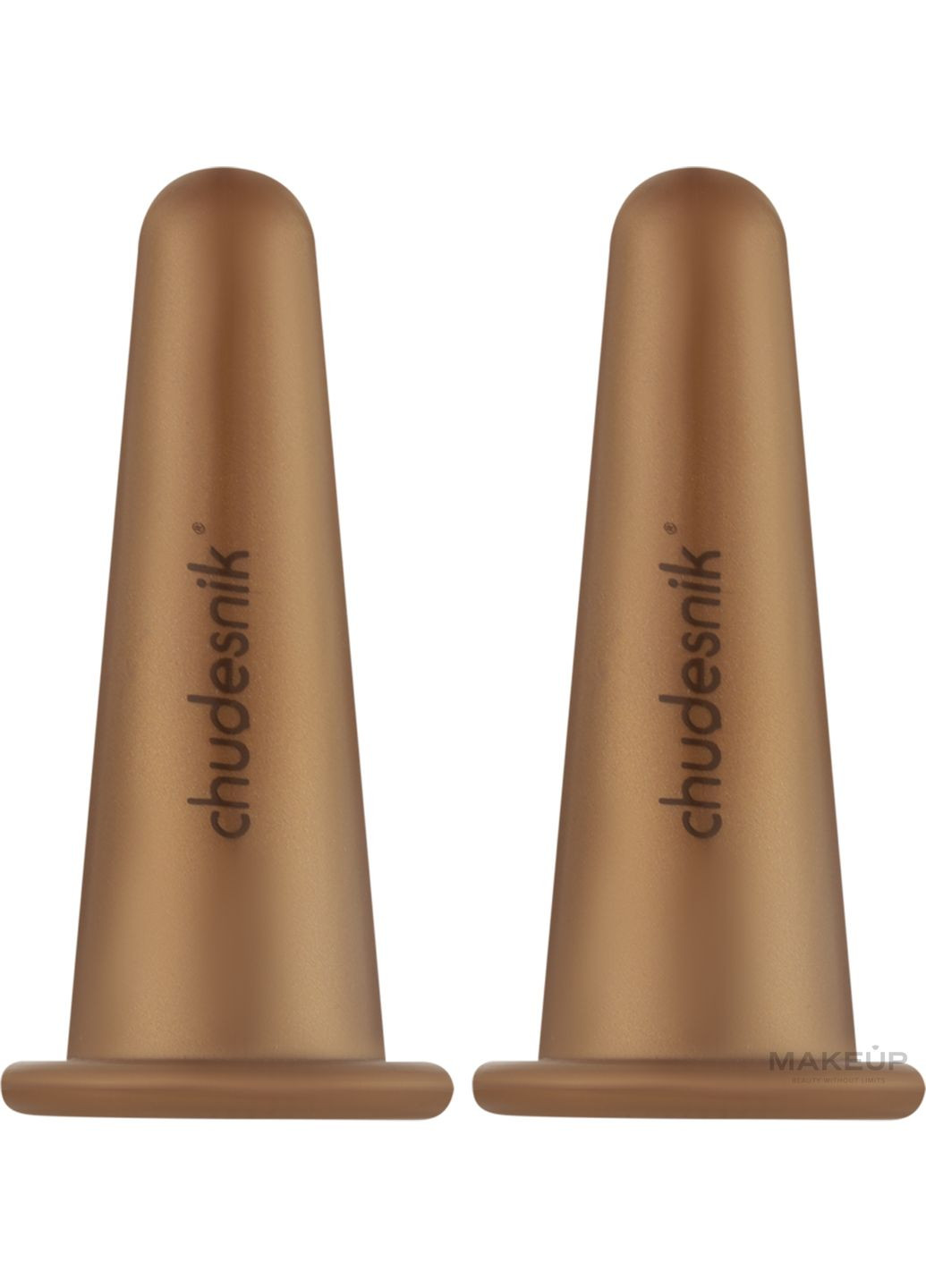 Банки вакуумні для масажу обличчя "Краса, молодість та пружність шкіри", бронзові 2шт (1361238-27065944) Chudesnik (368902085)