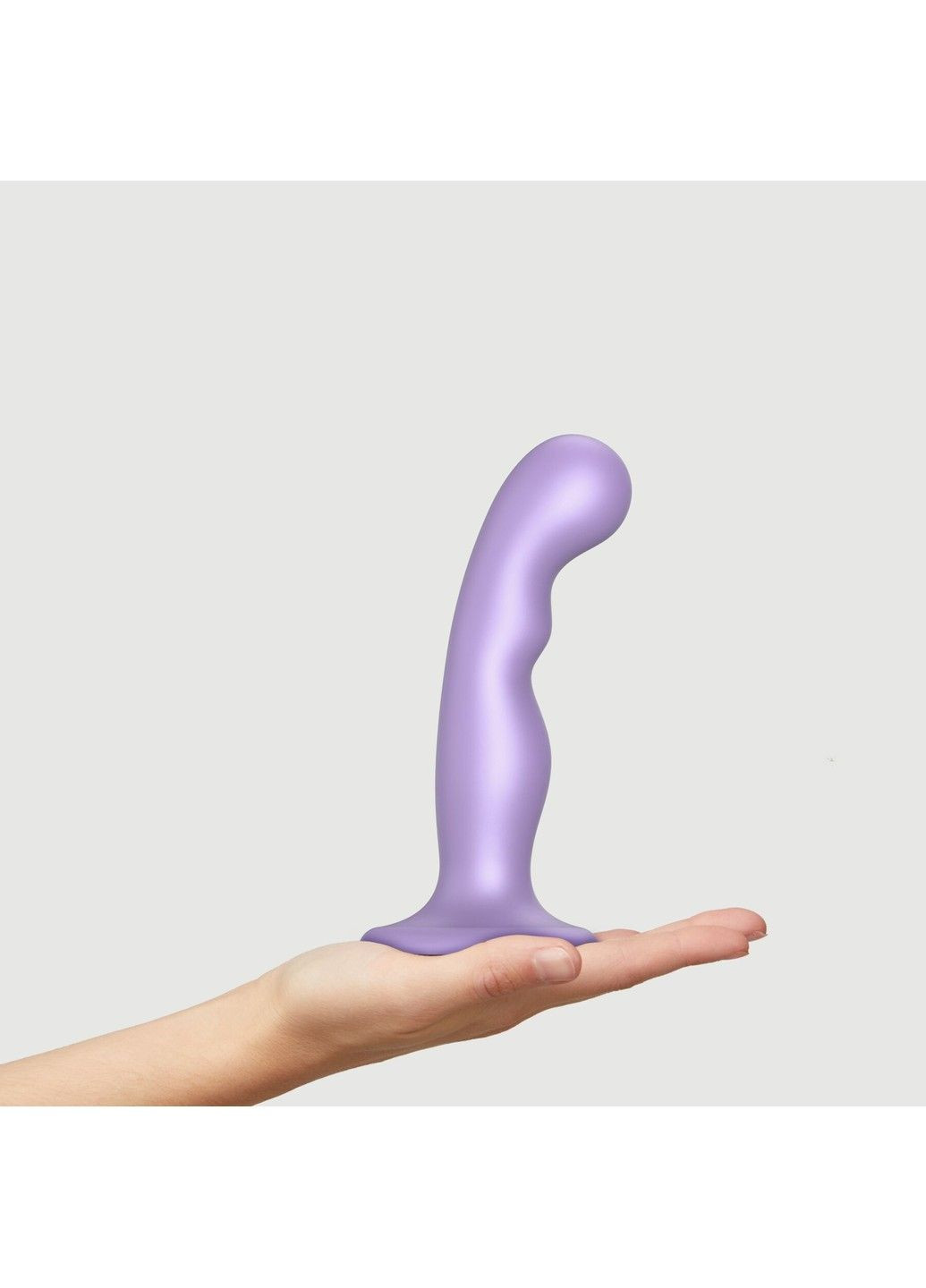 Насадка для страпона Strap On Me Dildo Plug P&G Lilas Metallic M Strap-On-Me (302297898)