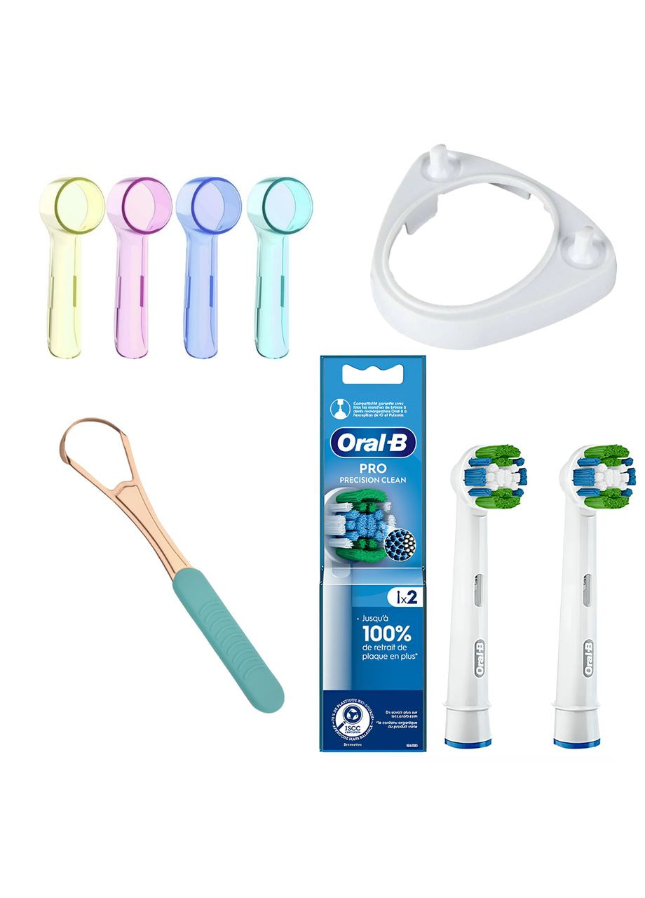 Насадки для oral b precision ковпачки підставка скребок Oral-B (307908082)
