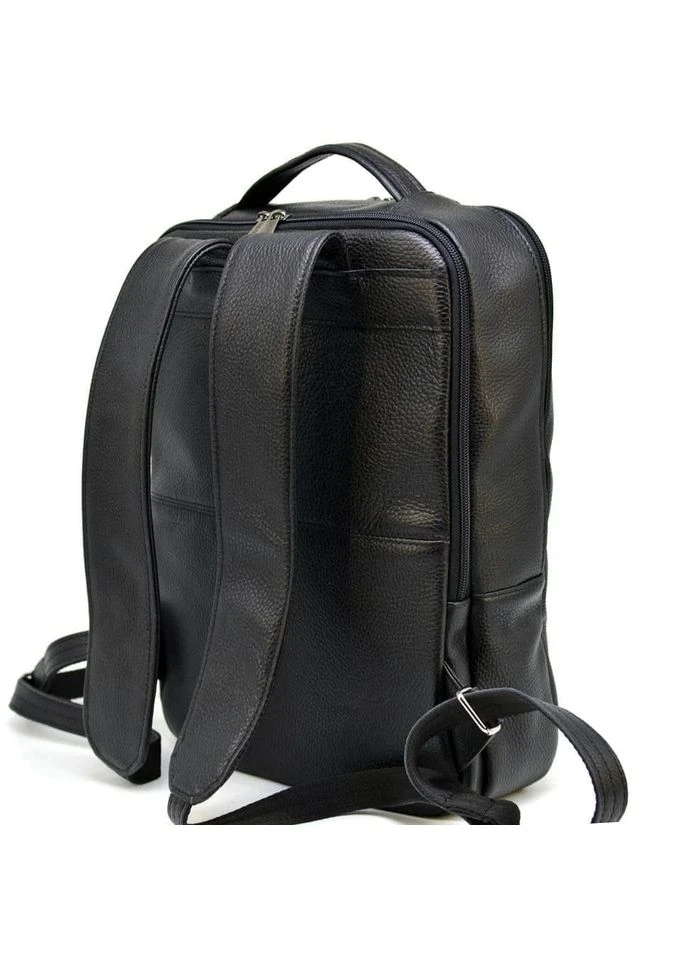 Рюкзак мужской TARWA FA-7280 черный телячья кожа 39×29×9 см No Brand (400876398)