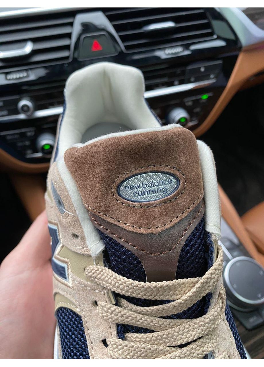 КРОССОВКИ ЖЕНСКИЕ NEW BALANCE 2002R BROWN НЬЮ БЕЛАНС 2002R No Brand белые демисезоны (369387878)