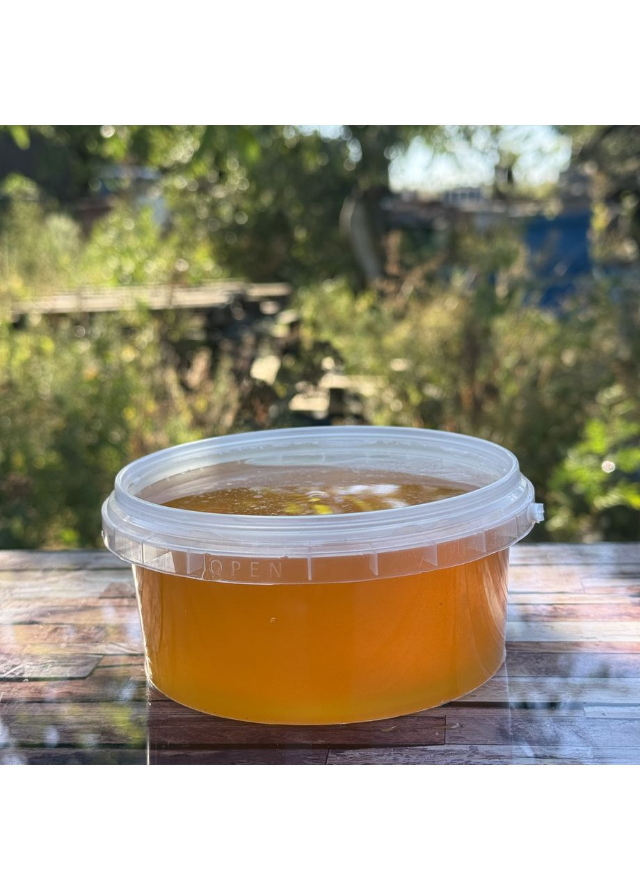 Мед Різнотрав'я світле з кочової пасіки 0,5 л (700 грам) 2025 р МЕД ПОШТОЮ (356103769)