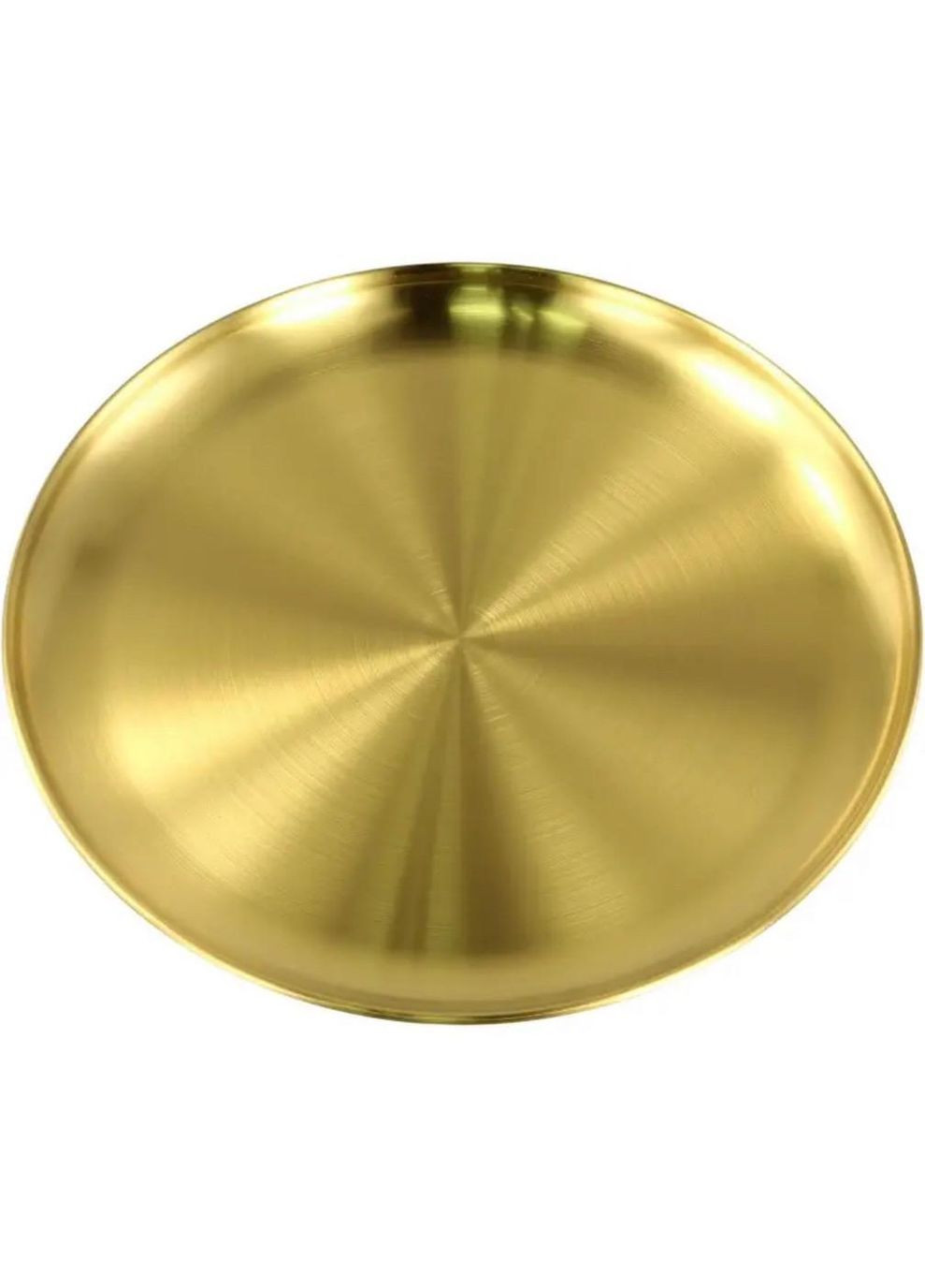 Поднос металлический Leeseph золотой 26см Malva (305848177)