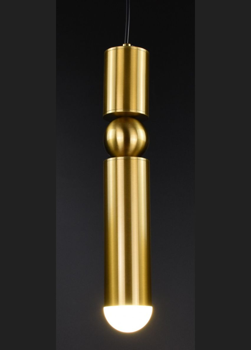 Люстра підвісна на 1 лампочку 26889 Латунь 40-180х10х10 см. Sunnysky (364760014)