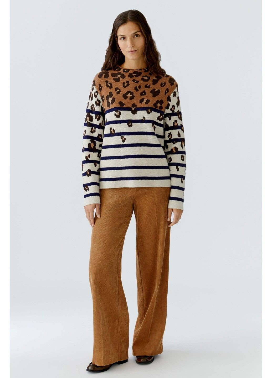 Женские брюки Коричневый Oui (372255136)