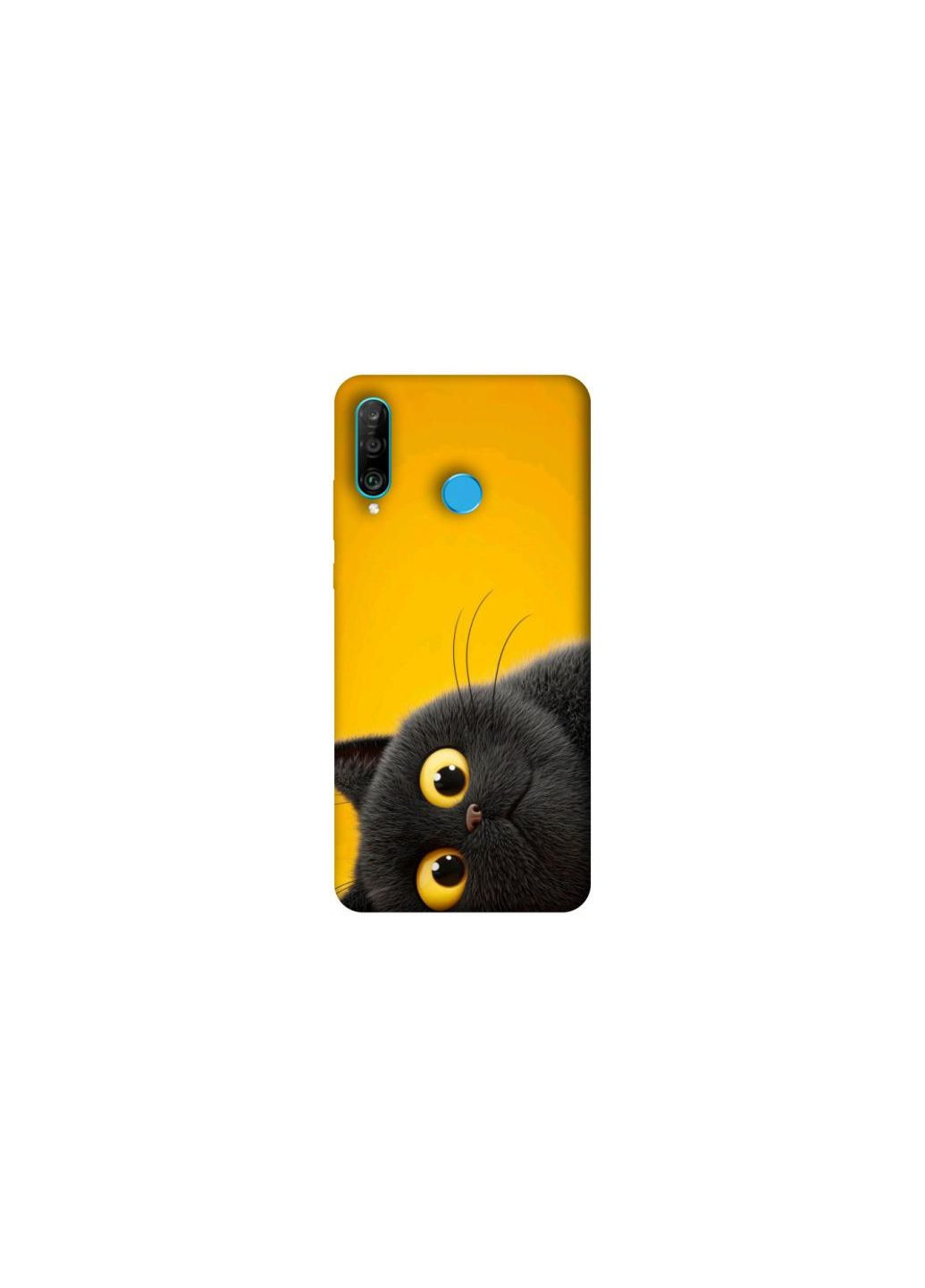 Чехол на Huawei P30 lite This is Cat Frontalka (354195640)