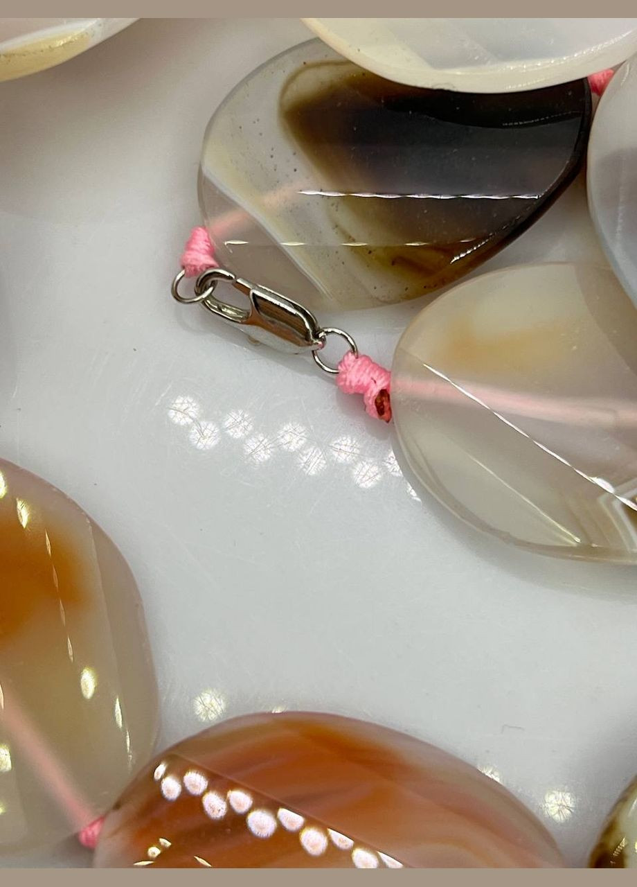 Намисто агат 46 см No Brand (300800566)