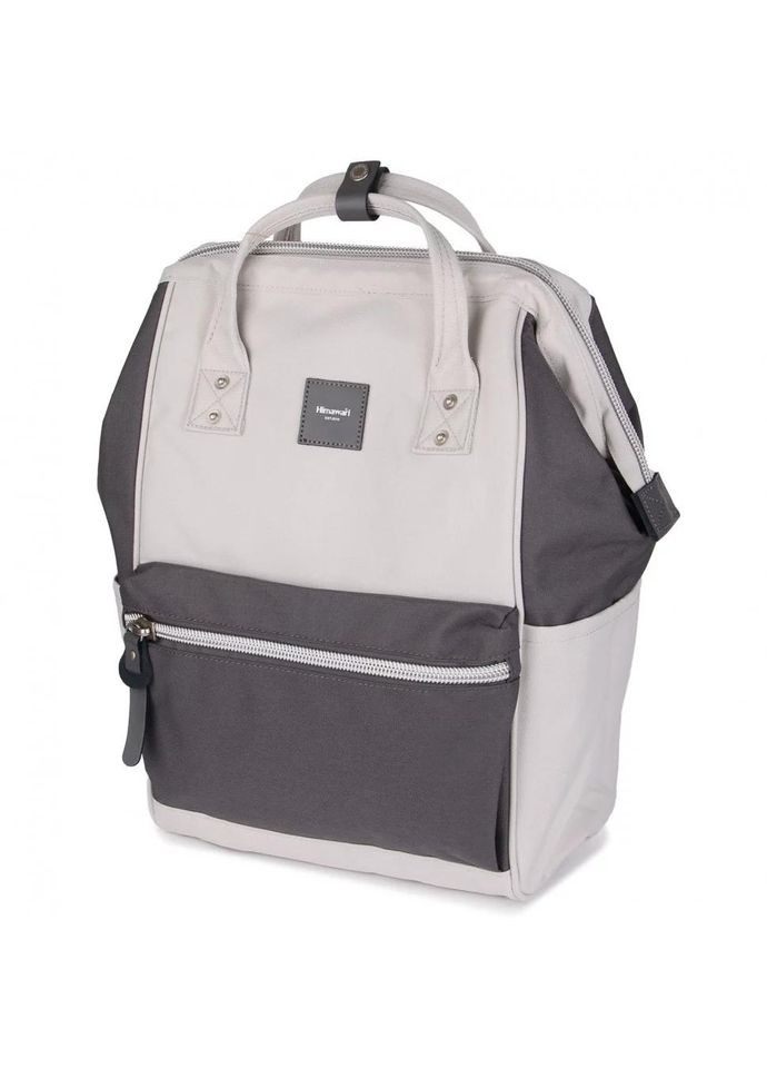 Рюкзак жіночий водостійкий текстиль 17л на 1 відділення розмір 28×40×17 см 1881-42 USB лід з темно-сірим Himawari (314808742)