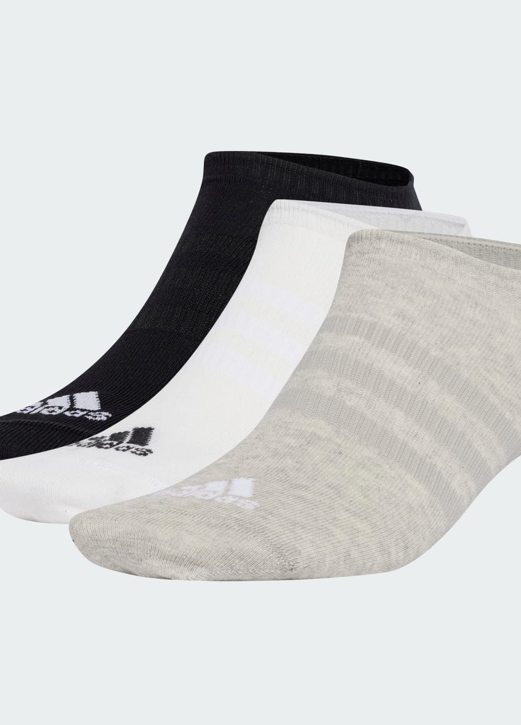 Три пары носков 3-Stripes Cushioned Crew adidas (293950987)