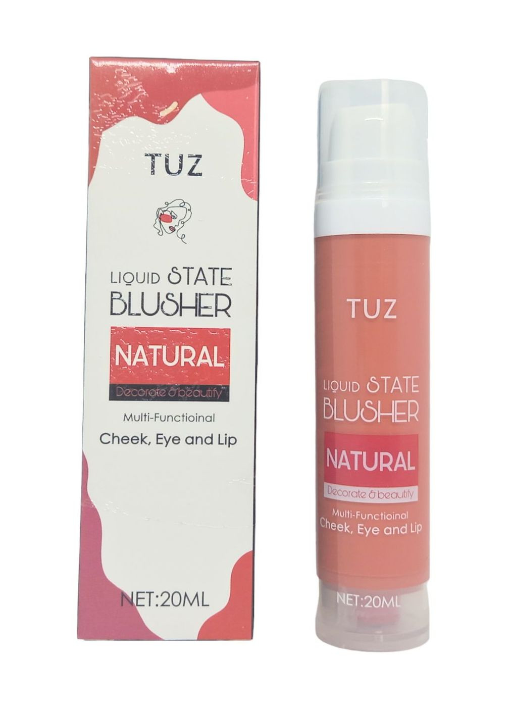 Комплект тональний крем кушон беж + мультитаскер кораловий натуральний фініш зволожуючий Houmai Beauty Cream Consealer + TUZ No Brand (290186401)